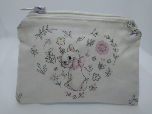 Aristocats fabric coin purse